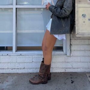 Frye Harness Boots 12R sz 8.5